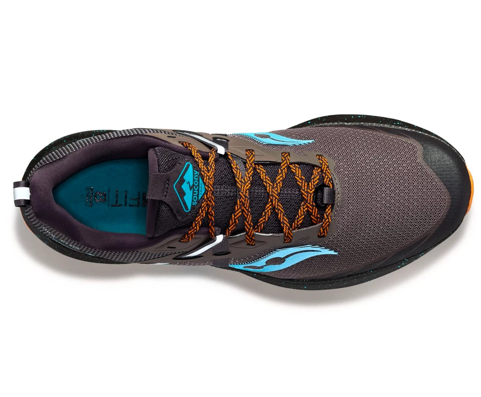 Heren hardloopschoenen Saucony  Ride 15 TR Pewter/Agave