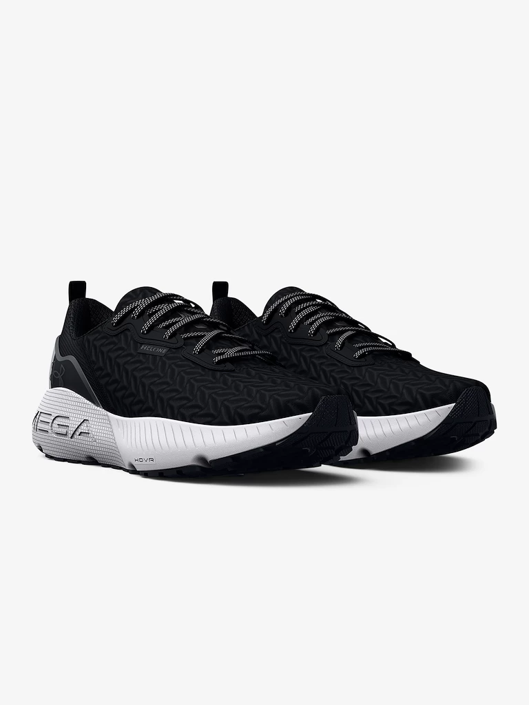 Heren hardloopschoenen Under Armour HOVR Mega 3 Clone-BLK