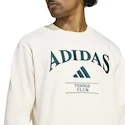Heren hoodie adidas  Heritage Graphic Crew Sweatshirt Chalk White / Aurora Ivy