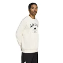 Heren hoodie adidas  Heritage Graphic Crew Sweatshirt Chalk White / Aurora Ivy