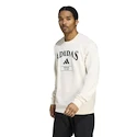 Heren hoodie adidas  Heritage Graphic Crew Sweatshirt Chalk White / Aurora Ivy