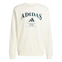 Heren hoodie adidas  Heritage Graphic Crew Sweatshirt Chalk White / Aurora Ivy