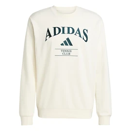 Heren hoodie adidas Heritage Graphic Crew Sweatshirt Chalk White / Aurora Ivy
