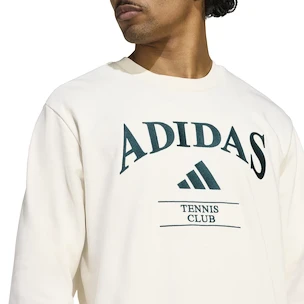 Heren hoodie adidas  Heritage Graphic Crew Sweatshirt Chalk White / Aurora Ivy