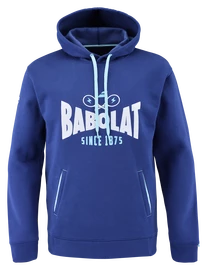 Heren hoodie Babolat Exercise Hood Sweat Men Estate Blue
