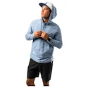 Heren hoodie Bauer  LTWHT Stripe Hoodie Blue Horizon