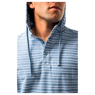 Heren hoodie Bauer  LTWHT Stripe Hoodie Blue Horizon