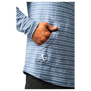 Heren hoodie Bauer  LTWHT Stripe Hoodie Blue Horizon