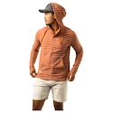 Heren hoodie Bauer  LTWHT Stripe Hoodie Brick