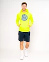 Heren hoodie BIDI BADU  Grafic Illumination Chill Hoody Neon Yellow