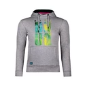 Heren hoodie BIDI BADU  Yohance Lifestyle Hoody Light Grey