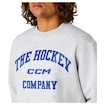 Heren hoodie CCM  Athleisure Crew Grey Melange