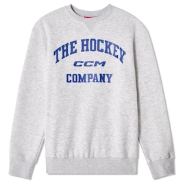 Heren hoodie CCM Athleisure Crew Grey Melange