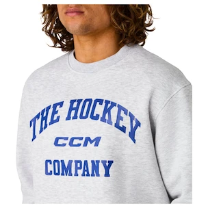 Heren hoodie CCM  Athleisure Crew Grey Melange