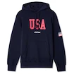 Heren hoodie CCM  Flag Hood Team USA Navy