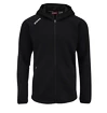 Heren hoodie CCM  LOCKER ROOM FLEECE FULL ZIP HOODIE Black