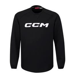 Heren hoodie CCM LOCKER ROOM Sweather black, Senior