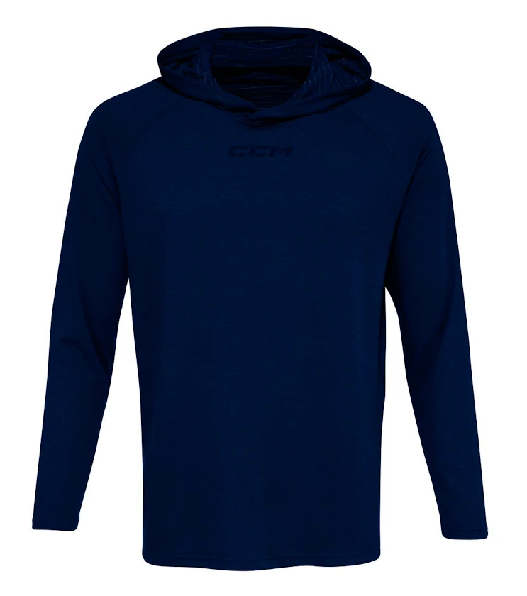 Heren hoodie CCM  LS Premium Training Hoodie True Navy