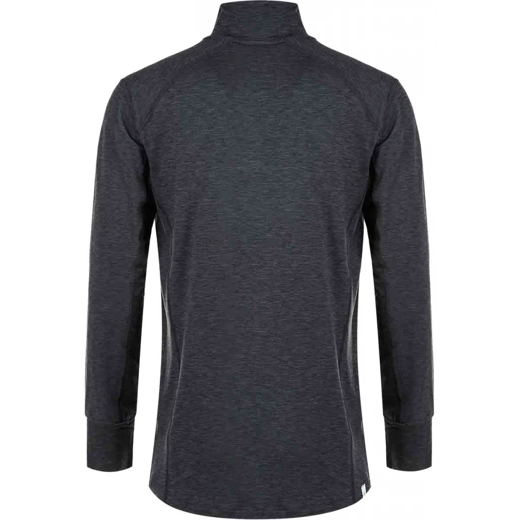 Heren hoodie Endurance  Core X1 Elite Melange Midlayer Black Melange