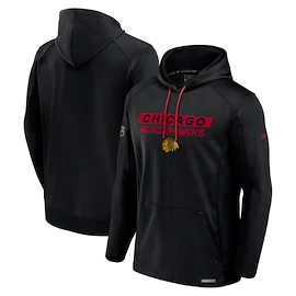 Heren hoodie Fanatics AP Rink Poly fleece Pullover Hood Chicago Blackhawks