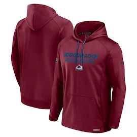 Heren hoodie Fanatics AP Rink Poly fleece Pullover Hood Colorado Avalanche