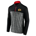 Heren hoodie Fanatics Iconische Defender 1/4 ritssluiting Mens Iconic Defender 1/4 Zip Chicago Blackhawks