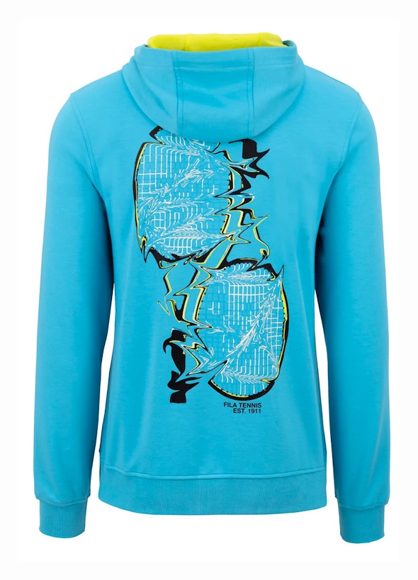 Heren hoodie Fila  Hoody Darius Scuba Blue L