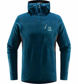 Heren hoodie Haglöfs L.I.M Mid comp Dark ocean/Magnetite