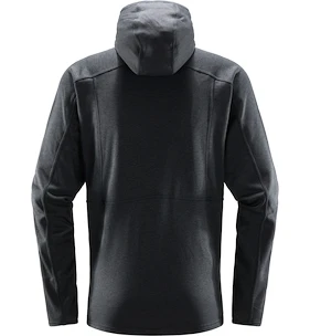 Heren hoodie Haglöfs  Skuta hood tmavě šedá, L L