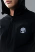 Heren hoodie Hydrogen  Tech FZ Sweatshirt Skull Black