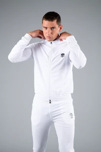 Heren hoodie Hydrogen  Tech FZ Sweatshirt Skull White