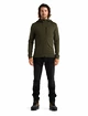 Heren hoodie Icebreaker  Quantum III LS Zip Loden