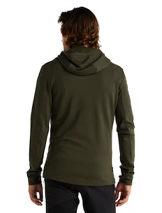 Heren hoodie Icebreaker  Quantum III LS Zip Loden