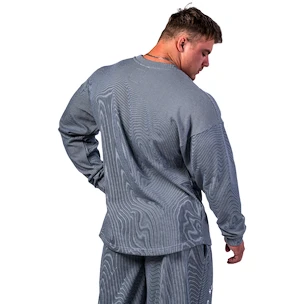 Heren hoodie Nebbia NEBBIA x OLYMPIA Oversized Pullover SIGNATURE 797 blue 3XL