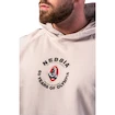 Heren hoodie Nebbia NEBBIA x OLYMPIA Washed Hoodie HERITAGE 793 light grey
