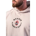Heren hoodie Nebbia NEBBIA x OLYMPIA Washed Hoodie HERITAGE 793 light grey