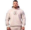 Heren hoodie Nebbia NEBBIA x OLYMPIA Washed Hoodie HERITAGE 793 light grey