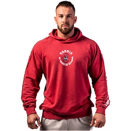 Heren hoodie Nebbia NEBBIA x OLYMPIA Washed Hoodie HERITAGE 793 red