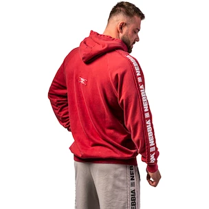 Heren hoodie Nebbia NEBBIA x OLYMPIA Washed Hoodie HERITAGE 793 red