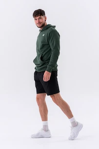 Heren hoodie Nebbia  Pull-over Hoodie with a Pouch Pocket 331 dark green XL