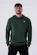 Heren hoodie Nebbia  Pull-over Hoodie with a Pouch Pocket 331 dark green XL