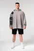 Heren hoodie Nebbia  Washed-off Oversized Pullover Hoodie NO BS Light Grey L