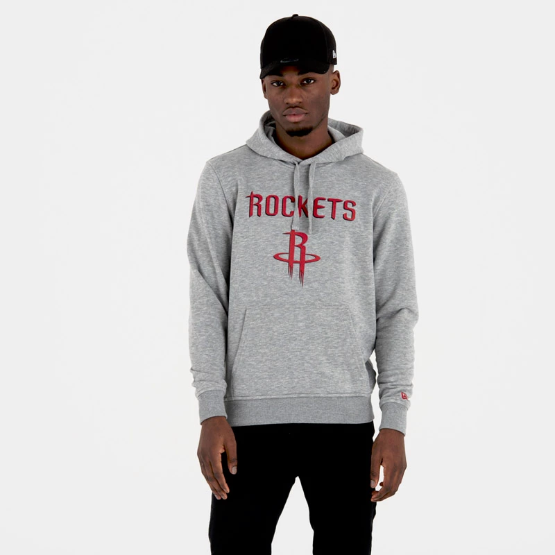 Heren hoodie New Era  NBA Remaining Teams Houston Rockets Light Grey