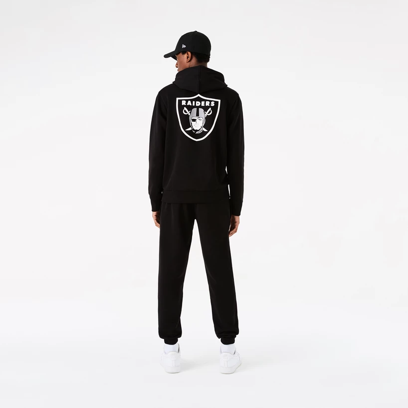 Heren hoodie New Era  NFL Outline logo po hoody Las Vegas Raiders M
