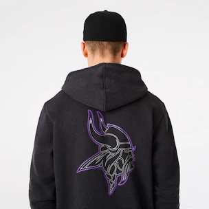 Heren hoodie New Era  NFL Outline logo po hoody Minnesota Vikings