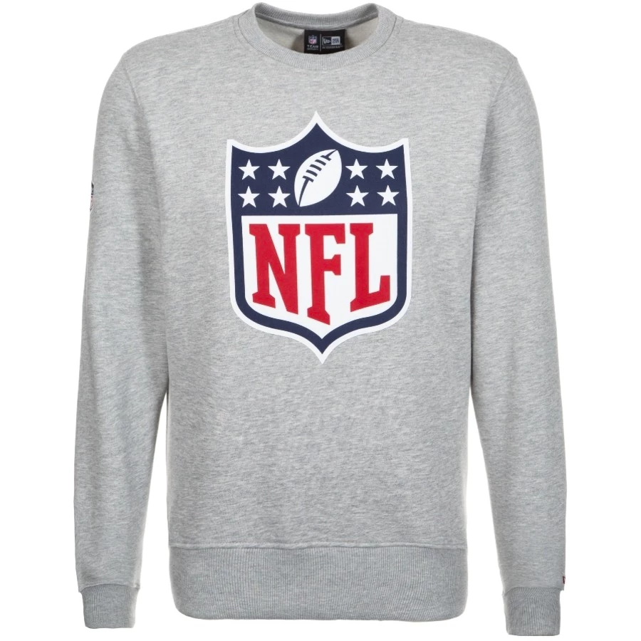 Heren hoodie New Era  NFL Team Logo Crew Grey