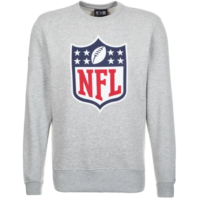 Heren hoodie New Era  NFL Team Logo Crew Grey