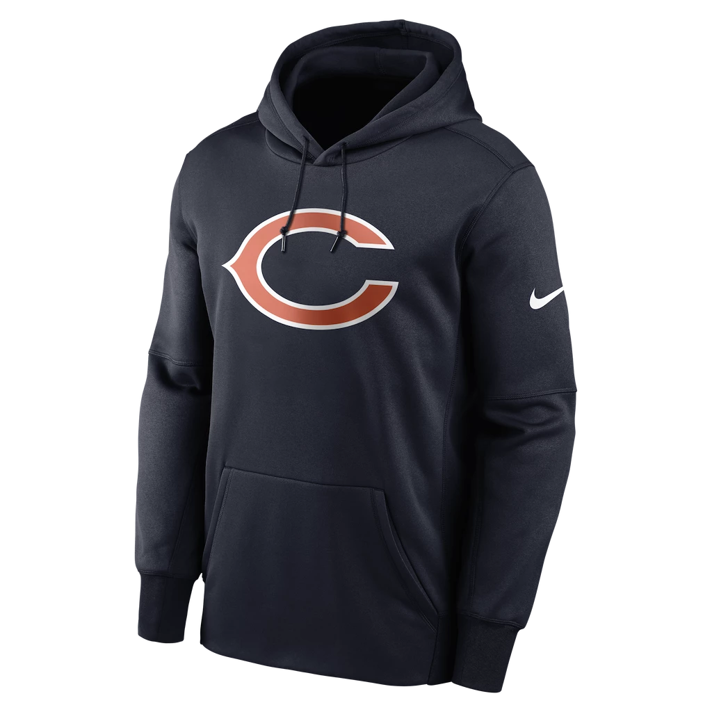 Heren hoodie Nike  Prime Logo Therma Pullover Hoodie Chicago Bears