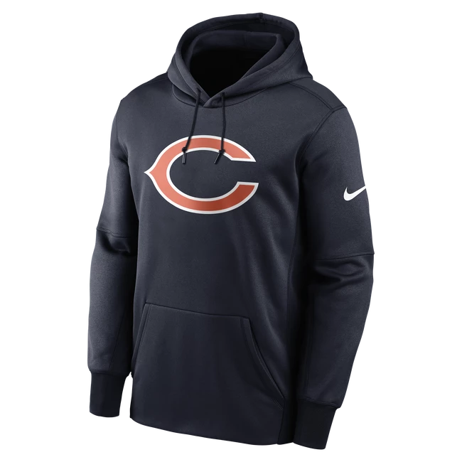 Heren hoodie Nike  Prime Logo Therma Pullover Hoodie Chicago Bears