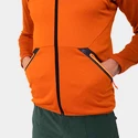 Heren hoodie Salewa  Puez Melange PL M FZ Hdy